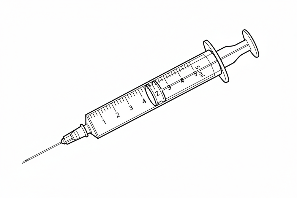 Syringe illustration